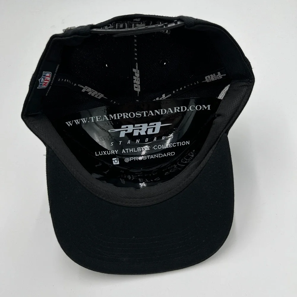 Pro Standard Indianapolis Colts NFL Snapback Hat Black Wool Leather Button NEW